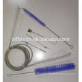 Trumpet Cleaning Snake Bore Brush with Vinyl Covered Wire Cleaning Snake